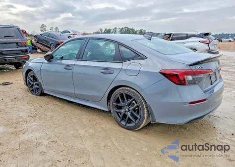 2025 Honda Civic Sport z USA, uszkodzony, nr VIN 2HGFE2F50SH543648